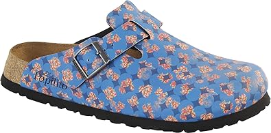 birkenstock floral clogs
