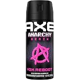 AXE Y2K Reboot Underarm Deodorant Body Spray Anarchy Remix, &amp; 2.9 oz | For Men &amp; 48H Freshness, with Aluminum Free Formula