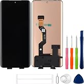 SWARK New P-OLED Display Compatible with Moto Edge 50 Pro [6.7"] Touch Screen Digitizer Assembly Replacement with Upgraded Repair Tools Kit-Black