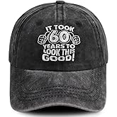 Gxaxyoupe Limited Edition 1966 Baseball Cap for Men Women, Funny Adjustable Cotton Embroidered 60th Birthday Hat