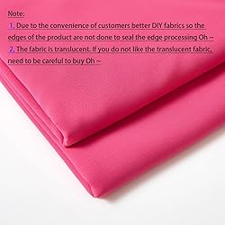 MaiMaiSuan 60" Wide Hot Pink Chiffon Fabric by The