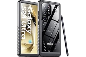 RED2FIRE 2024 New for Samsung Galaxy S24 Ultra Case Waterproof, [Built-in Camera & Screen Protector][Military Grade Shockproof][IP68 Underwater][Dustproof][Dropproof] Full Body Phone Case for S24 Ultra 6.8"