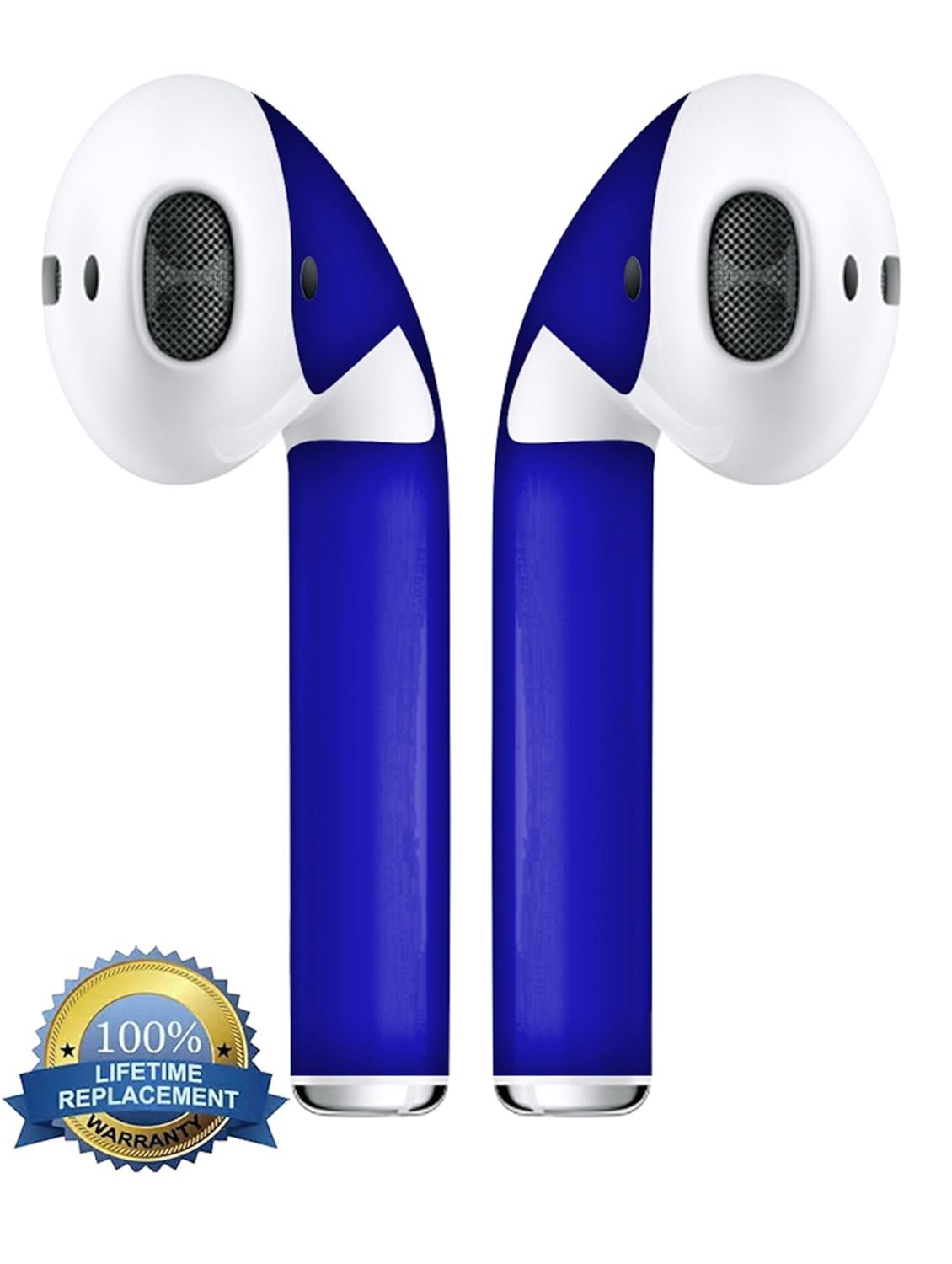 AirPod Skins Protective Wraps - Stylish Covers for Protection & Customization, Total Model, Compatible with Apple AirPods (Admiral Blue)