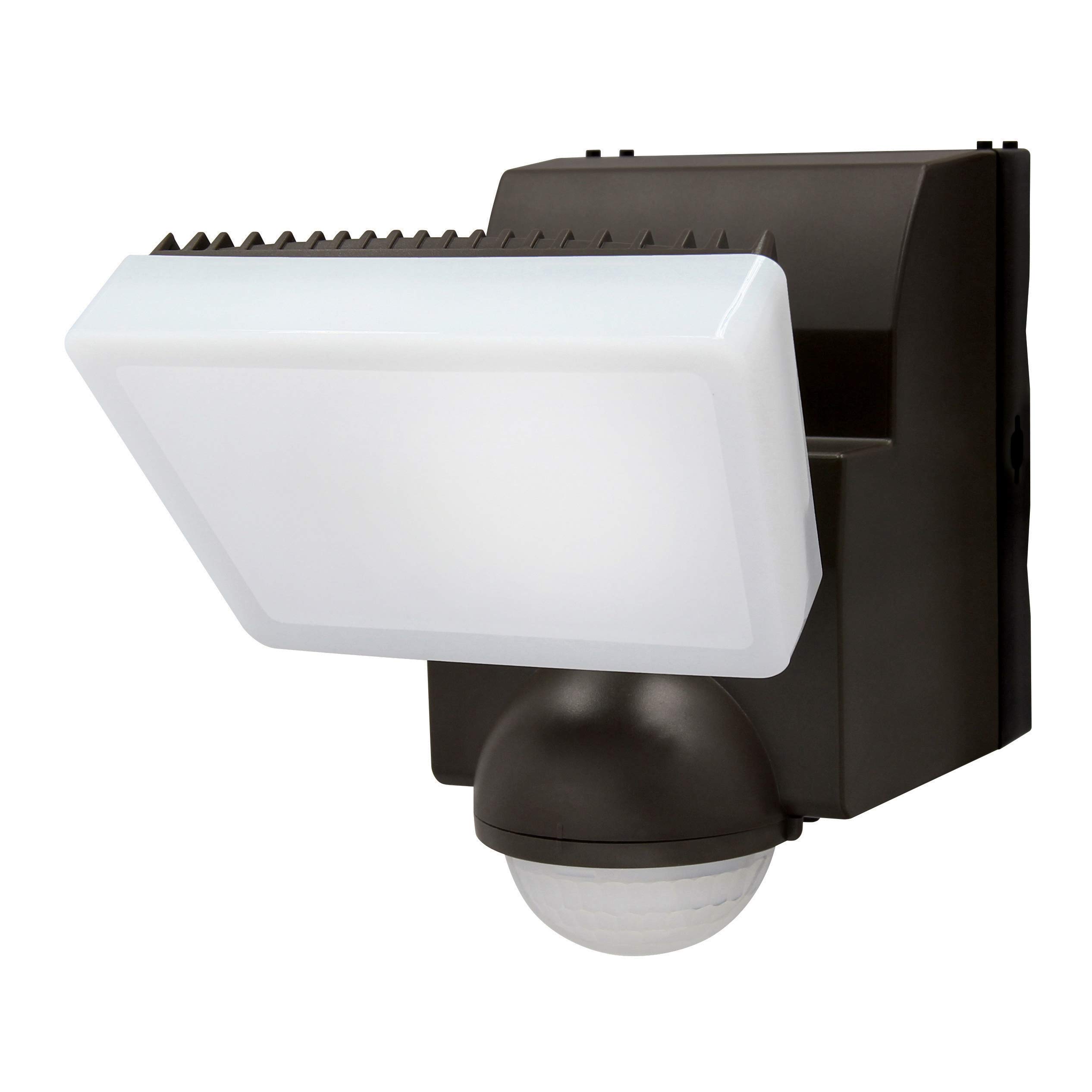 Black IQ PIR Battery Operated Security Light - Outdoor Security Wall Light - Exterior Battery Operated PIR Motion Sensor - 500 Lumen LED spot (Single), LB1850-BK