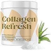 Collagen Refresh Collagen Powder for Women - Hydrolyzed Collagen Peptides Powder - Collagen Protein - Collagen Supplements for Hair, Skin, Nails, Joints - 9.88 oz - Fruit Smoothie Flavor