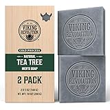 Viking Revolution Tea Tree Natural Soap for Men