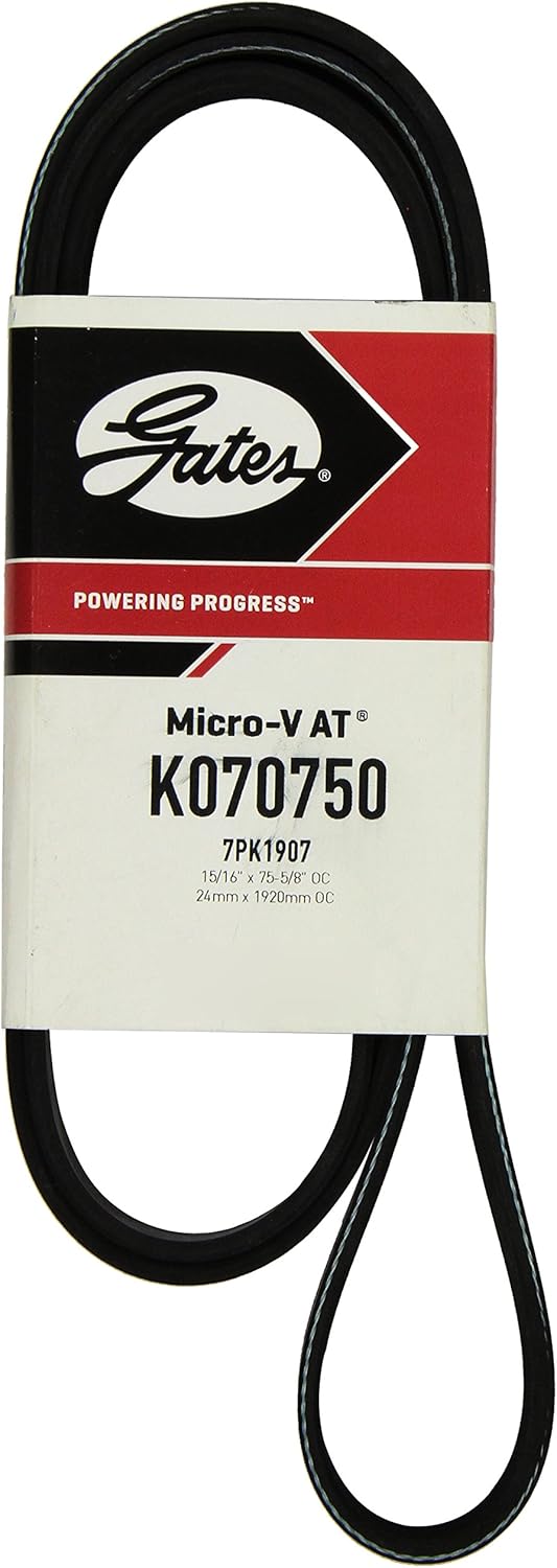 Gates K070750 Serpentine Belt: Automotive