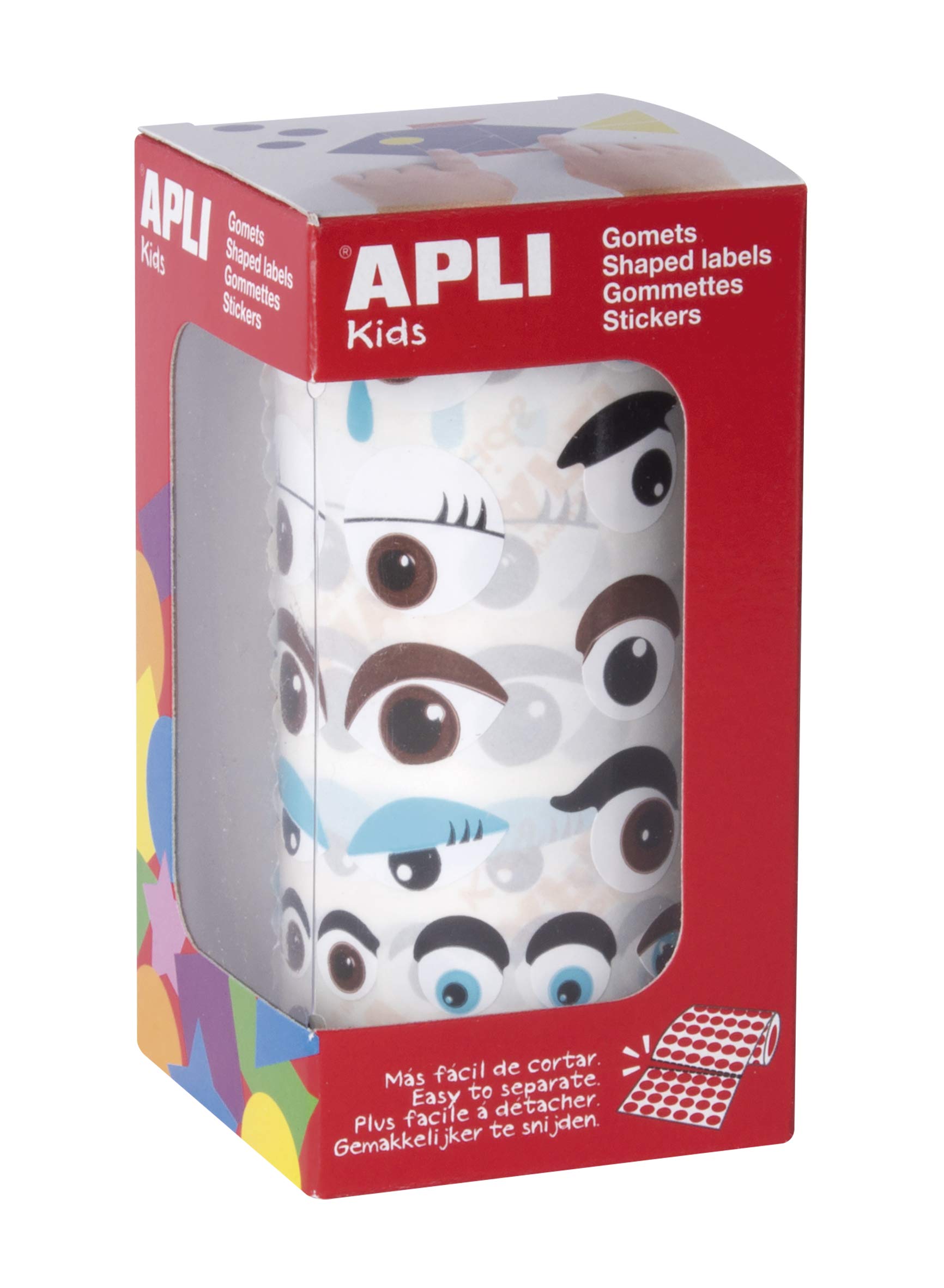 APLI Kids 17613 – Roll Eyelets Multicoloured Assorted