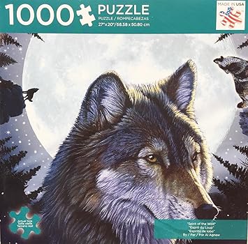 Andrews + Blaine Spirit of the Wolf Puzzle (1000 Piece)