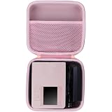 Lebakort Hard Case Compatible with Canon SELPHY CP1500 CP1300 CP1200 Compact Photo Printer (Pink Case)