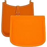 LOUKAYCCI Purse Insert Organizer for Hermes Evelyne 29 Bag PM, Premium Purse Felt Insert (E29, Orange)
