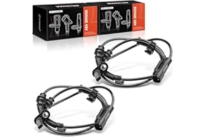 A-Premium ABS Wheel Speed Sensor Compatible with Jeep Models - Cherokee 2014-2018 - Rear Driver and Passenger Side, 2-PC Set,