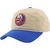 ZHATS NHL Unisex-Adult NHL Officially Licensed Adjustable Hat Scholarship Icon Stone