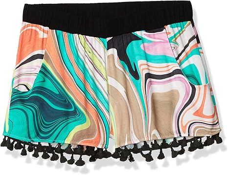 women's swim cover up shorts