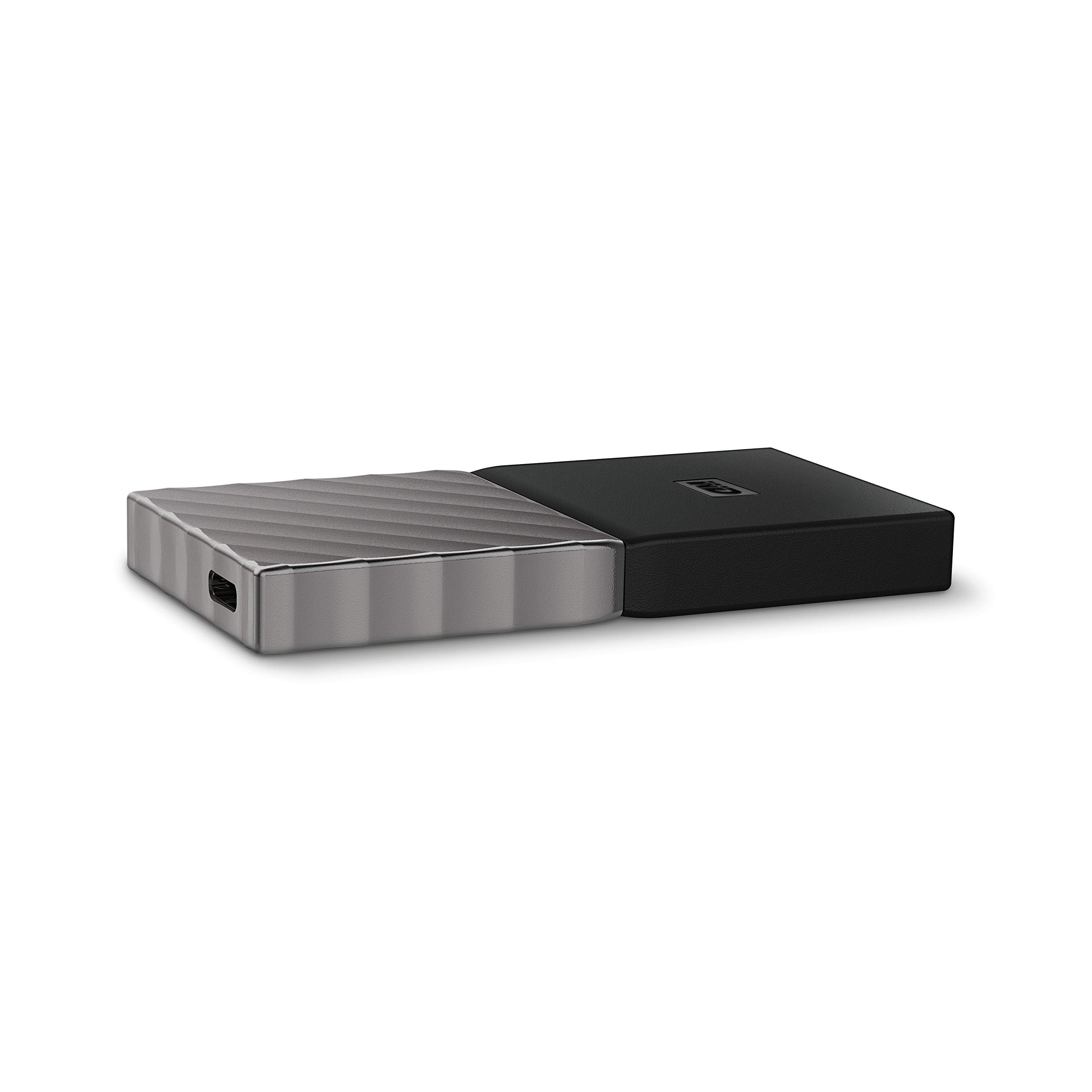 WD 512GB My Passport SSD Portable Storage - USB 3.1 - Black-Gray - WDBK3E5120PSL-WESN