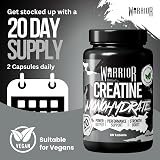 Warrior Creatine Monohydrate Tablets 3000mg per Serving 60 Tabs view 4