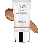 PÜR MINERALS 4-in-1 Tinted Moisturizer With SPF 20 - Hydrating Face Moisturizer, Primer, & Foundation With Shea Butter, Aloe Vera & Vitamin B3 - Vegan Friendly - Free of Paraben, Gluten & BPA