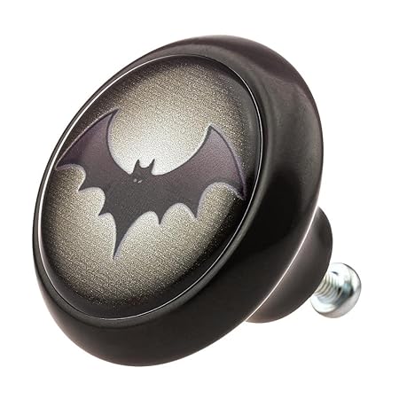 Ceramic Furniture Cabinet Knob Handle Bat Batman 05941s More Than