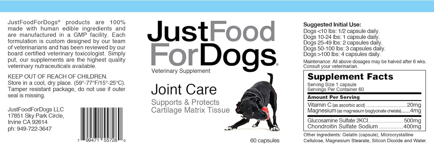 just food for dogs supplements