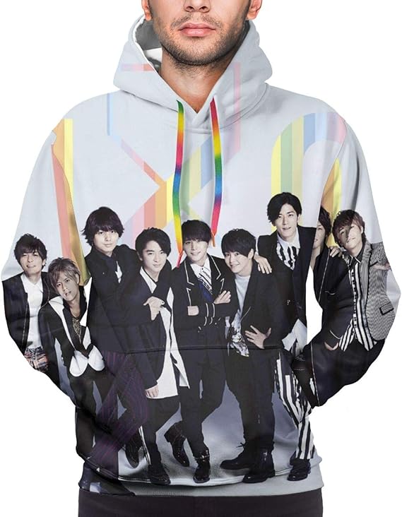 Amazon Co Jp 人気 Hey Say Jump 3 おしゃれ トップス 長袖 プルオーバー フード付き スウェットパーカー 秋冬 防寒 保温す カジュアル スウェットシャツ ポケット付 裏起毛 カップル 応援服 服 ファッション小物