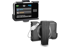 APDTEK Tandem Tslim X2 Pump Case Accessories Smooth Comfortable Flexible Safe Convenient Insulin Pump Holder 360° Rotating Sturdy Belt Clip for t:Slim/t:Slim G4 (Black)