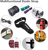 Zeltauto Elastic Cinch Straps Hook Loop 1.5x20 2-Pack Camping Bike Gear view 5
