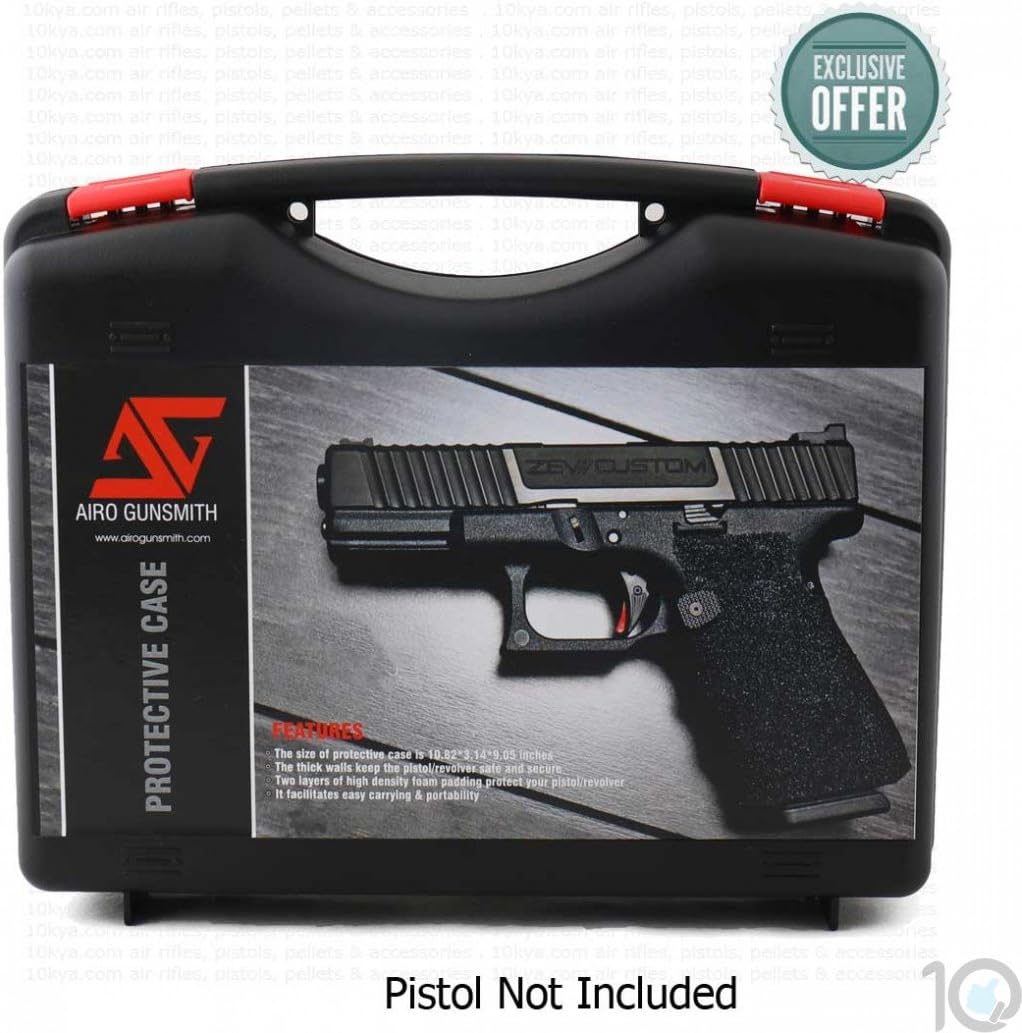 Airo Gunsmith Protective Gun Case Box For Pistol /Revolver