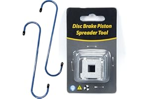 YSSNIUTOOL Brake tools,3/8" Disc Brake Piston Tool with 2PCS Brake Caliper Hangers, Manual Brake Caliper Wind Back Cube Tool for 3/8'' Driver,brake piston tool,brake caliper tool,brake caliper cube tool