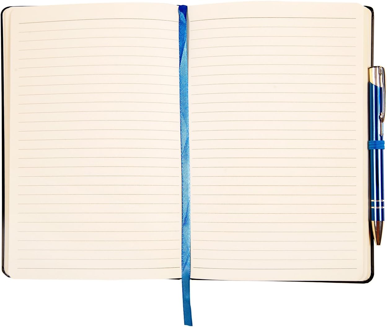 BROOK STREET NOTES Motivational Notebook - Hardback A5 (Black/Blue) - Image 4