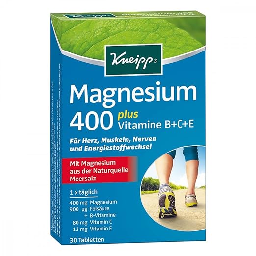 Kneipp Magnesium 400 Tabletten 30 stk