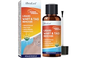 URSEORY Skin Tag Remover, Fast Acting Wart Freeze Off for Men and Women, Maximum Strength Wart Remover with 12% Salicylic Acid Liquid, Wart Removal Treatment Kit for Plantar Wart,Common Wart-A4