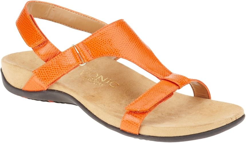 vionic orange sandals