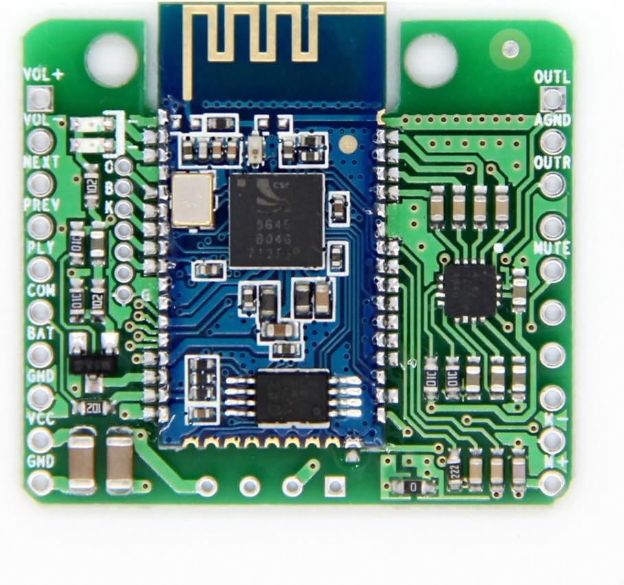 RUZYY CSR8645 APT-X HiFi Bluetooth 4.0 12V Receiver Board for Car Amplifier Speaker