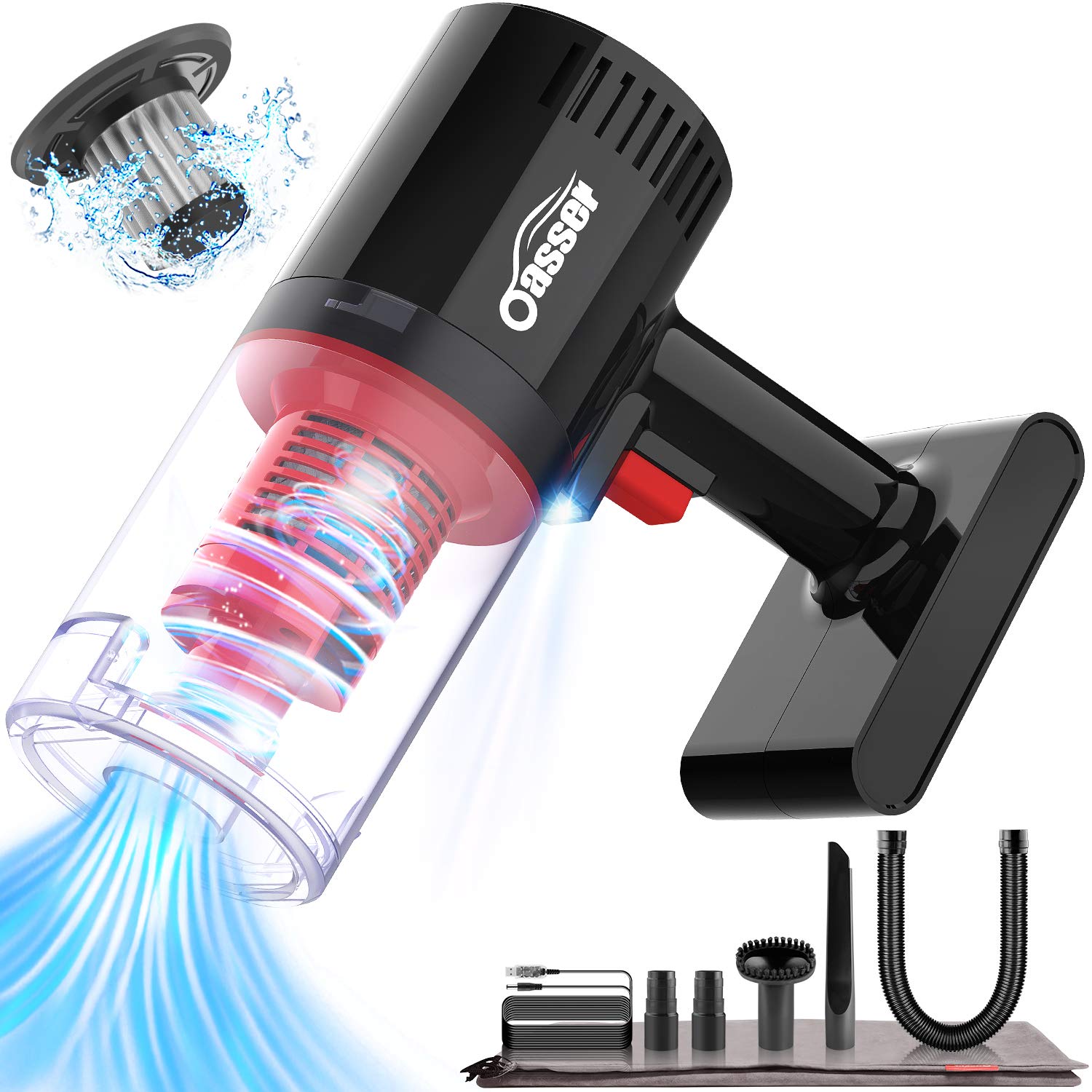 Oasser Cordless Handheld Vacuum Cleaner 