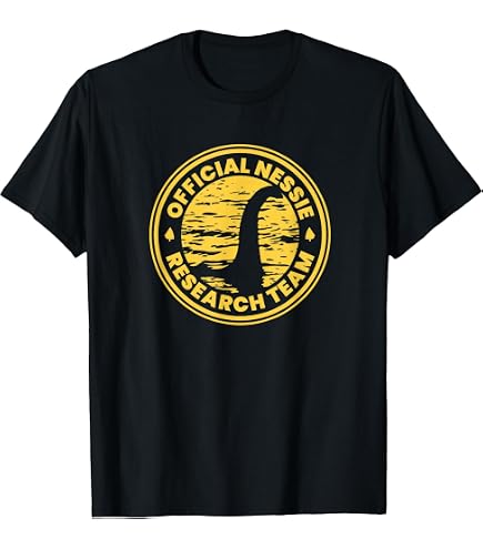 Amazon.com: Nessie Loch Ness monster - believe in myself t-shirt T