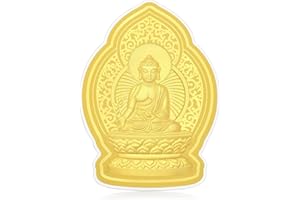 CHOW SANG SANG 999.9 24K Pure Gold Cultural Blessings Medicine Buddha Bhaisajyaguru Ingot for Women & Men 94172D