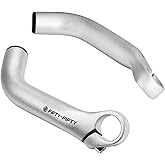 FIFTY-FIFTY Bike Bar Ends, Aluminum Alloy Mountain Bike Handlebar Ends | Durable MTB Bar Extender, Compatible with 22.2mm diameter Bicycle Bar, Ergonomic design, Easy to Install