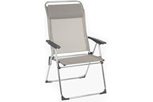 Lafuma ALU CHAM Folding Patio Chair, Seigle