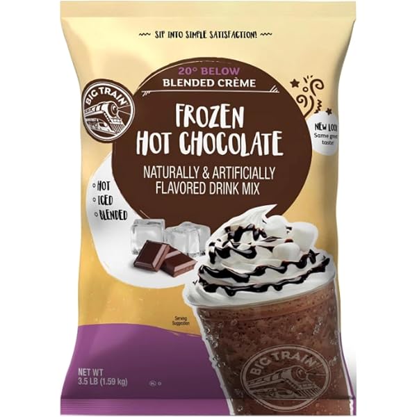 Caffe D'Amour Frappe Freeze MOCHA Coffee Drink Mix - 1 Bag, 3 LBS (Great Hot Or Cold!)