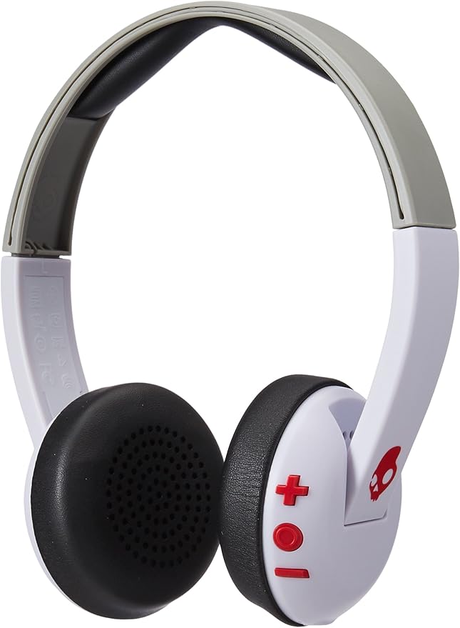Auriculares de diadema con Bluetooth Skullcandy Uproar Wireless, BLANCO