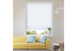 SBARTAR Honeycomb Cellular Shades Cordless Light Filtering for Windows Inside & Outside Mount, 28x64 inch, White(Light Filtering)