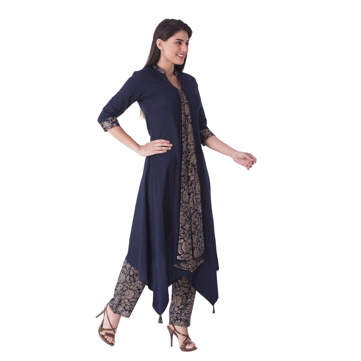 khushal women's cotton salwar suit set