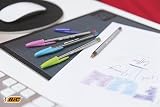 BIC Cristal Fun Pink Pens Pack 20 Pink Ink 1.6mm Wide Point Biro view 6