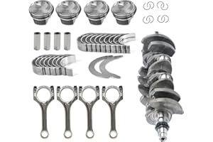 INGKAN G4FJ 1.6T Engine Crankshaft w/Connecting Rod Pistons Fits for Hyundai Elantra Kona Sonata Tucson Veloster, Kia Forte O