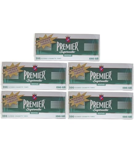does amazon sell cigarette cartons Amazon.com: Premier Menthol King Cigarette Tubes 200ct Carton : Health &  Household