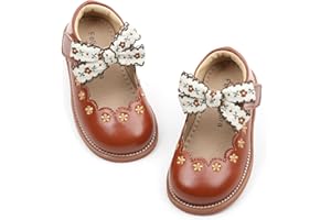 Felix & Flora Toddler Little Girl Flat Oxfords Dress Shoes - Mary Jane Princess for Girl Party School Shoes.