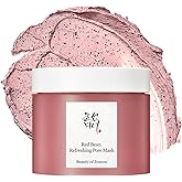 Beauty of Joseon Red Bean Pore Refreshing Mask Mud Cream Hydrating Wash Off Pack, Pore Cleansing Exfoliator, Korean Skin Care for Men and Women 140ml, 4.73 fl.oz