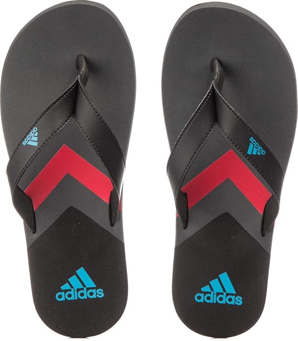 mens adidas flip flops amazon