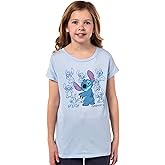 Disney Girls' Lilo & Stitch Experiment 626 Stitch Design Kids Short Sleeve T-Shirt