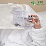 E&E Catheter Leg Bag 750ml with Long Tube & Lever Tap Valve - 10 Pcs view 2